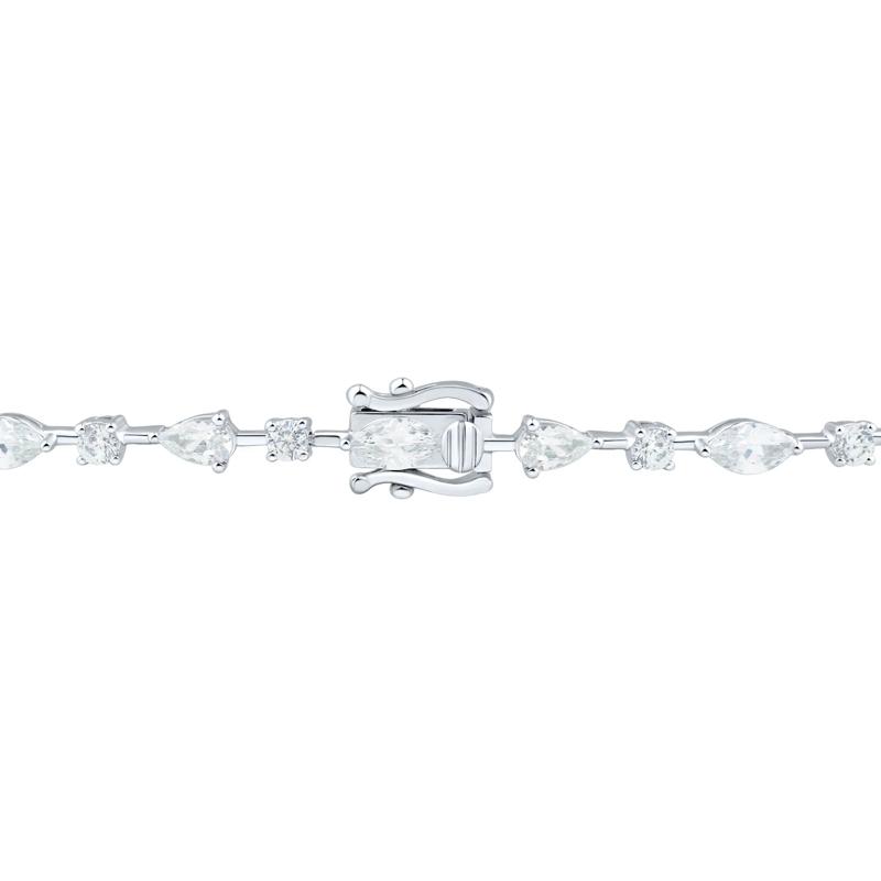 Lab Grown Diamond Bracelet in 10K White Gold (4-1/2 ct. tw.) – Image 3 of 3