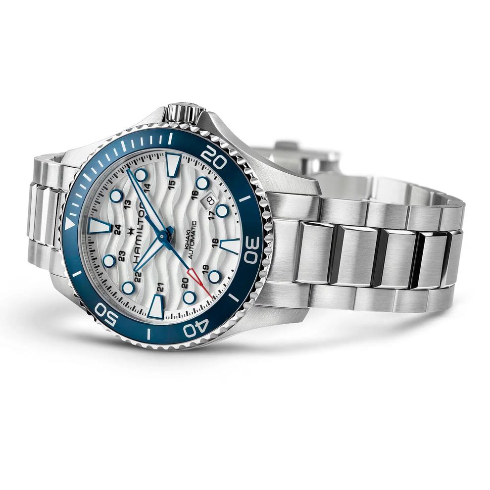 Khaki Navy Scuba Auto Watch with Stainless Steel Bracelet – Image 3 of 4