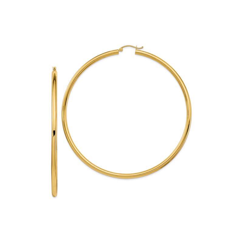 Hoop Earrings in 14K Yellow Gold – Image 1 of 2