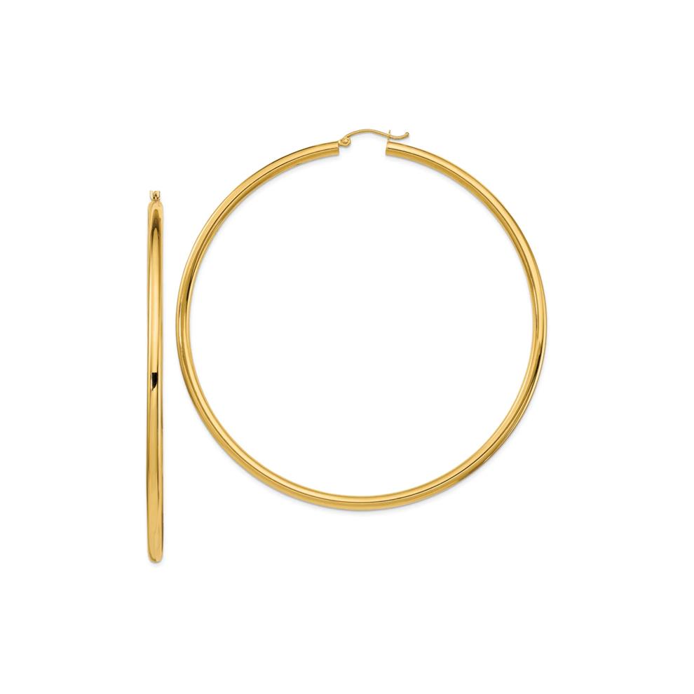 Hoop Earrings in 14K Yellow Gold – Image 1 of 2