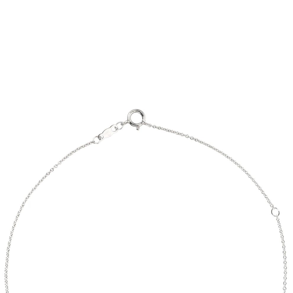 Black &amp; White Diamond Schnauzer Pendant in Sterling Silver (1/4 ct. tw.) – Image 2 of 4