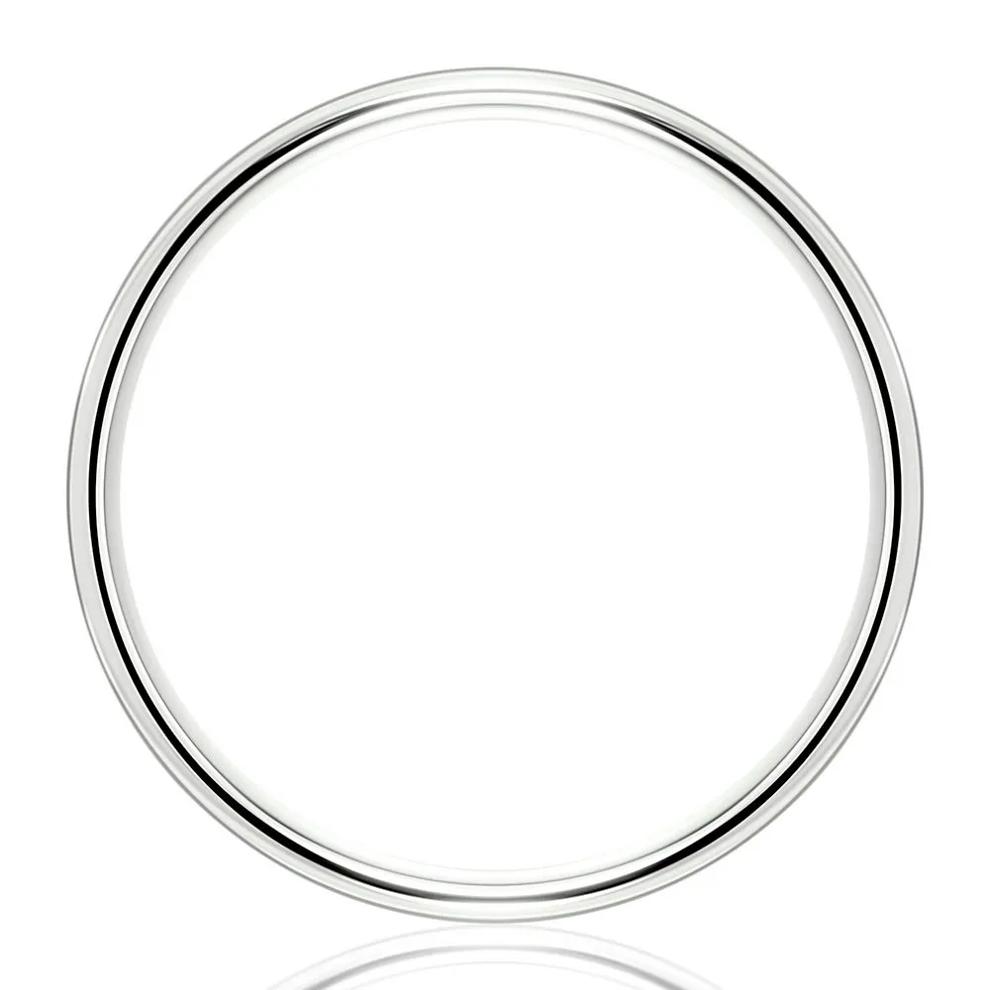 Wedding Band in 10K White Gold, 6MM – Image 2 of 3