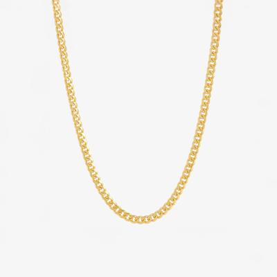 Miami Cuban Chain Necklace in 14K Yellow Gold, 3.5MM, 20"