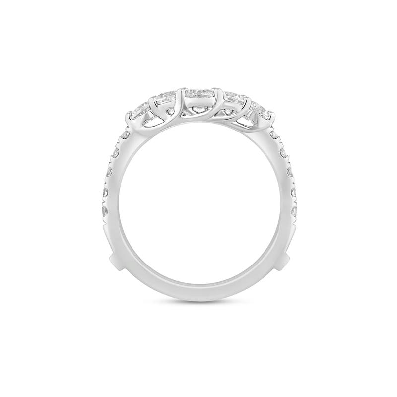 Lab Grown Diamond Ring Enhancer in 14K White Gold &#40;2 ct. tw.&#41; – Image 2 of 3