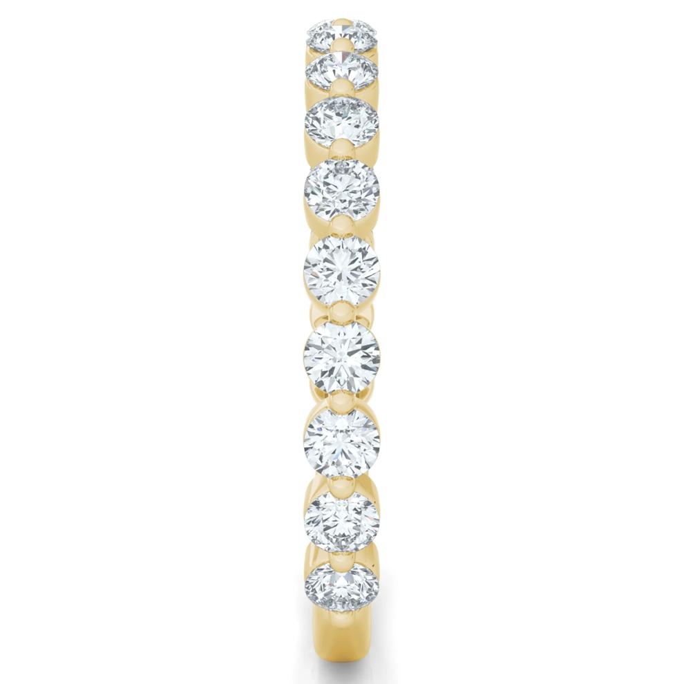 Lab Grown Diamond Wedding Band in 14K Yellow Gold (1/2 ct. tw.) – Image 3 of 4