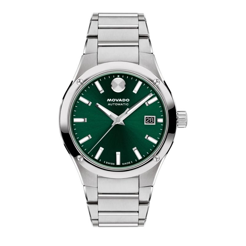 Gents Museum Imperiale Watch With Green Dial and Stainless Steel Bracelet – Image 1 of 3