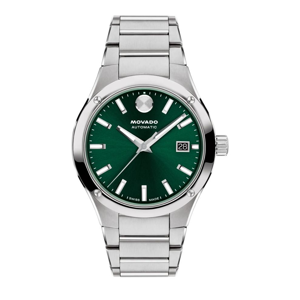 Gents Museum Imperiale Watch With Green Dial and Stainless Steel Bracelet – Image 1 of 3
