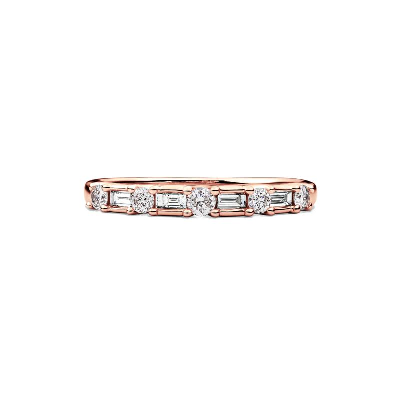 3/8 ct. tw. Diamond Anniversary Band in 14K Rose Gold  – Image 1 of 4