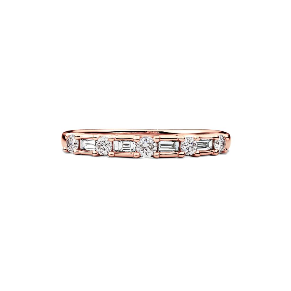 3/8 ct. tw. Diamond Anniversary Band in 14K Rose Gold  – Image 1 of 4