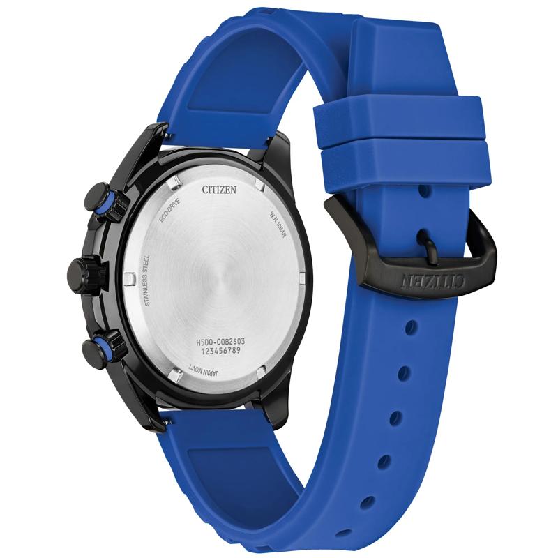 Men&#39;s Brycen Watch in Stainless Steel and Silicone, 45MM – Image 3 of 3
