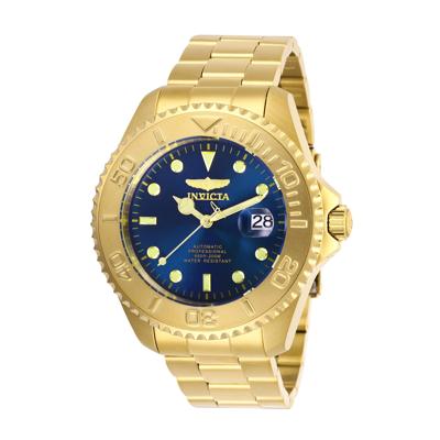Men's Pro Diver Watch in Gold Tone Stainless Steel