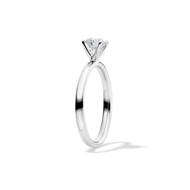 Diamond Round Brilliant Cut Solitaire Engagement Ring in 14K White Gold &#40;3/4 ct.&#41; – Image 3 of 5
