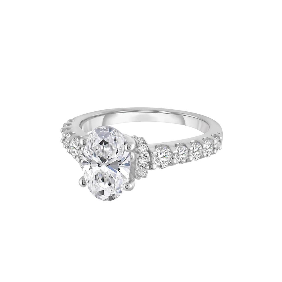 Lab Grown Diamond Engagement Ring in 14K White Gold (2 3/4 ct. tw.) – Image 4 of 4