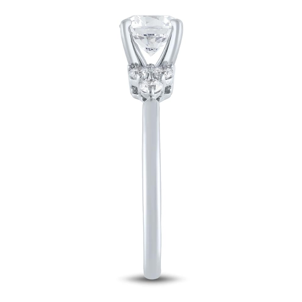 Lab Grown Diamond Semi-Mount Engagement Ring in 14K White Gold (1/4 ct. tw.) (Setting Only) – Image 5 of 6