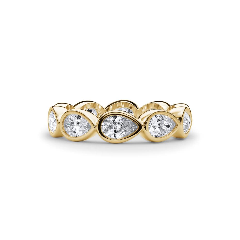 Lab Grown Diamond Bezel-Set Eternity Band in 14K Yellow Gold (2 1/4 ct. tw.) – Image 1 of 4