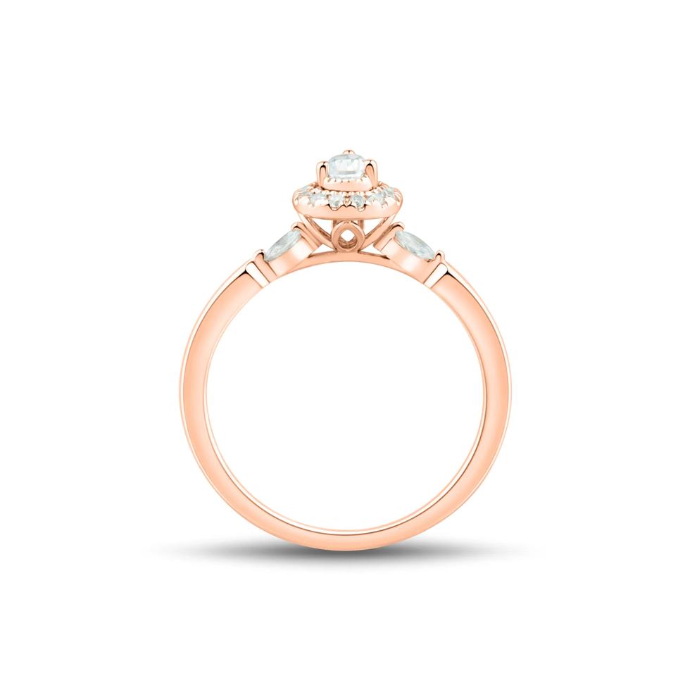 Lab Grown Diamond Ring in 10K Rose Gold (1/3 ct. tw.) – Image 2 of 3
