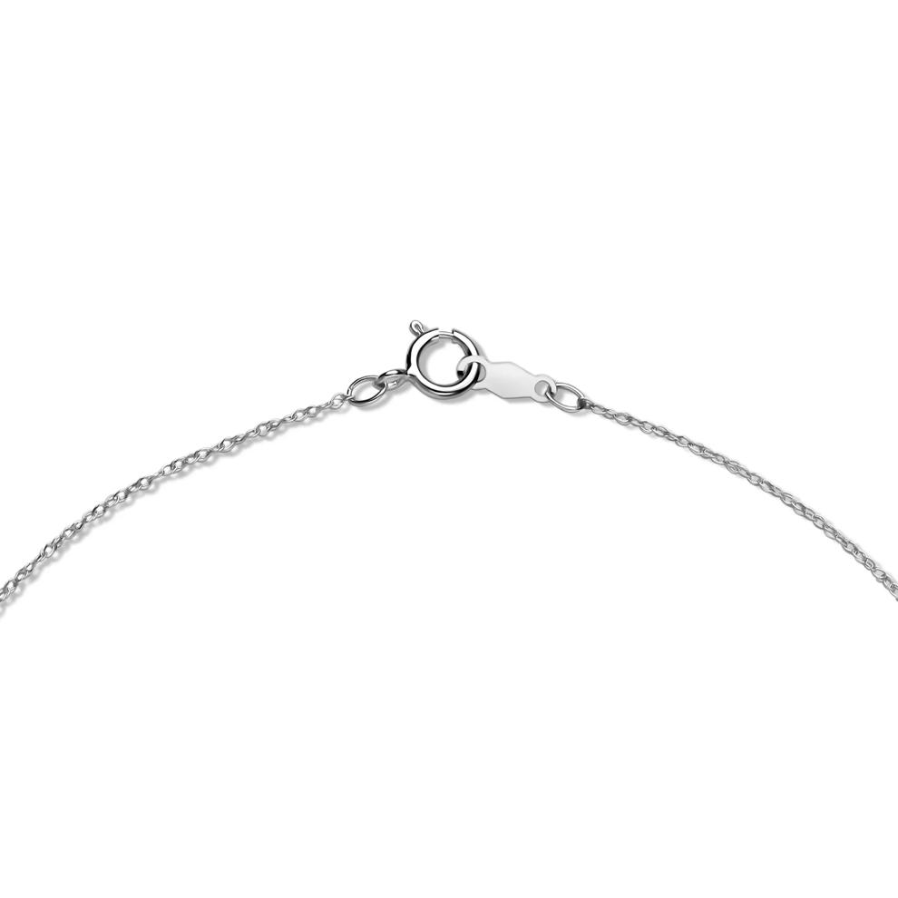 Lab Grown Diamond Solitaire Pendant in 14K White Gold (2 ct.) – Image 3 of 4