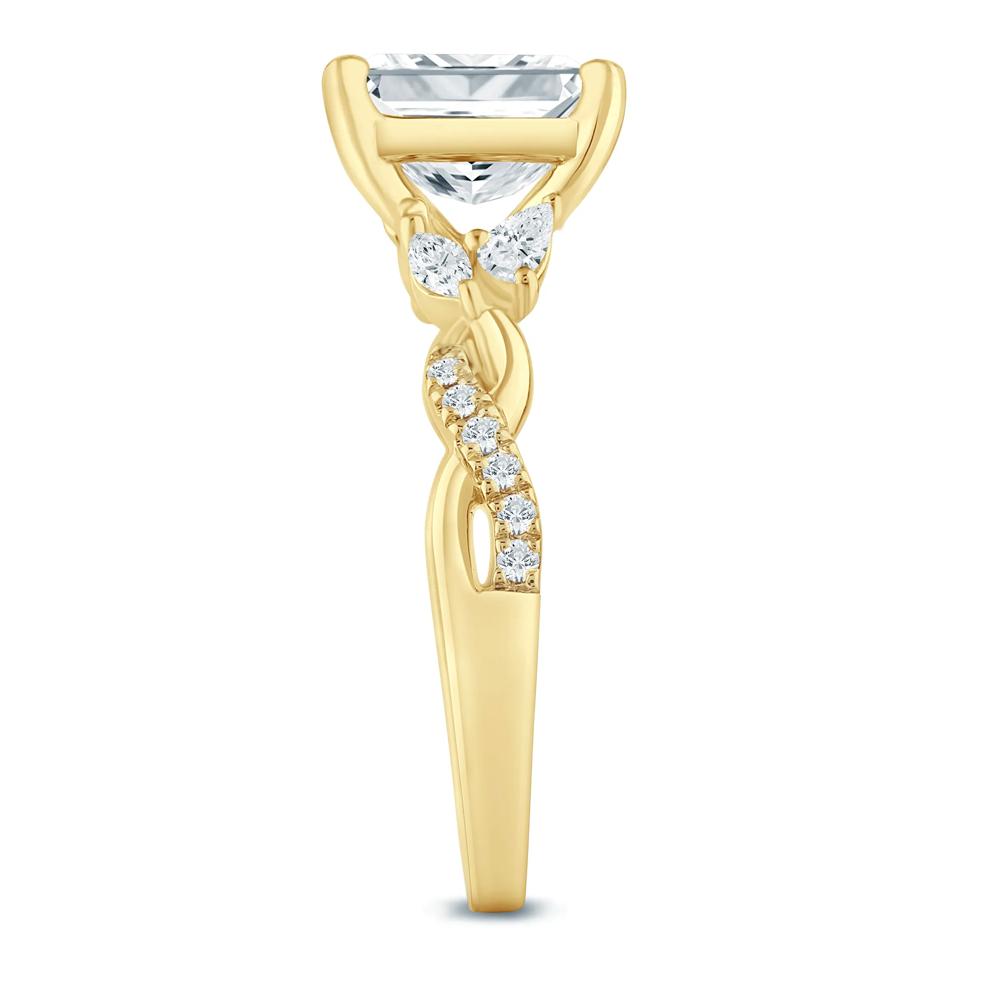 Hannah Lab Grown Diamond Engagement Ring in 14K Yellow Gold (2 1/4 ct. tw.) – Image 3 of 3