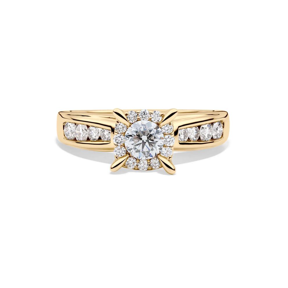 1 ct. tw. Diamond Engagement Ring in 14K Yellow Gold – Image 1 of 4