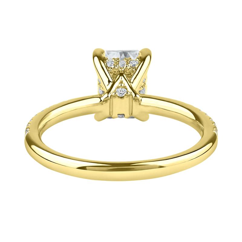 Karina Lab Grown Diamond Engagement Ring in 14K Yellow Gold &#40;1 3/4 ct. tw.&#41; – Image 5 of 5