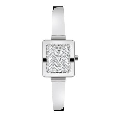 Ladies' Mini Tank Watch in Stainless Steel, 23mm