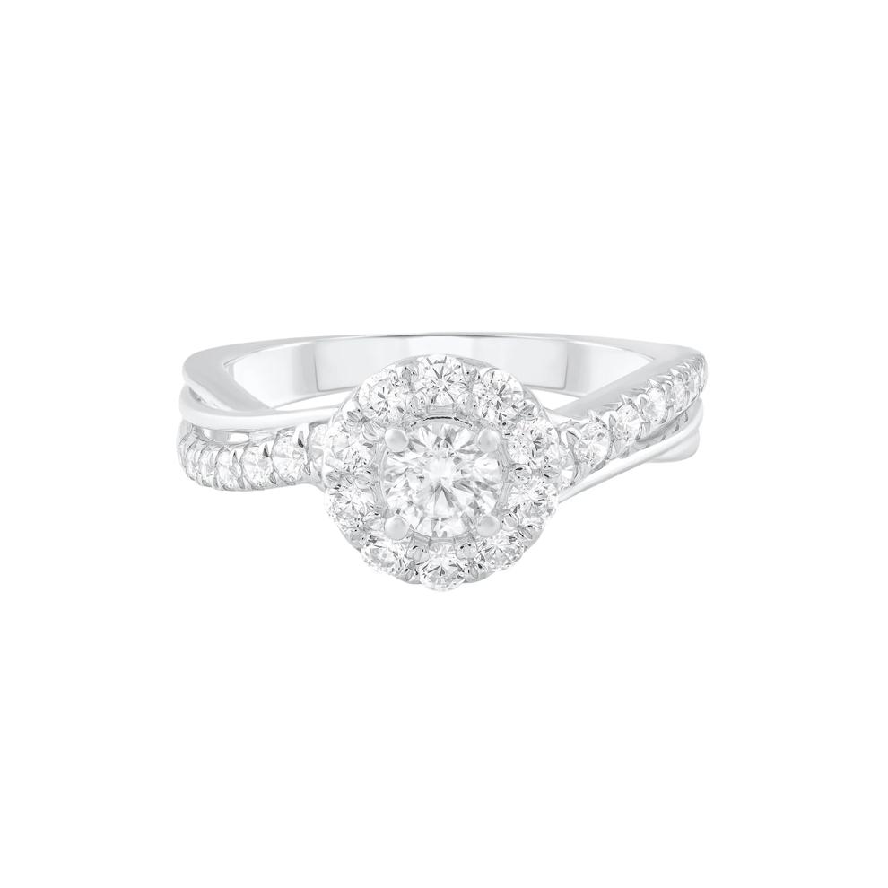 Diamond Engagement Ring in 14K White Gold (1 ct. tw.) – Image 1 of 3