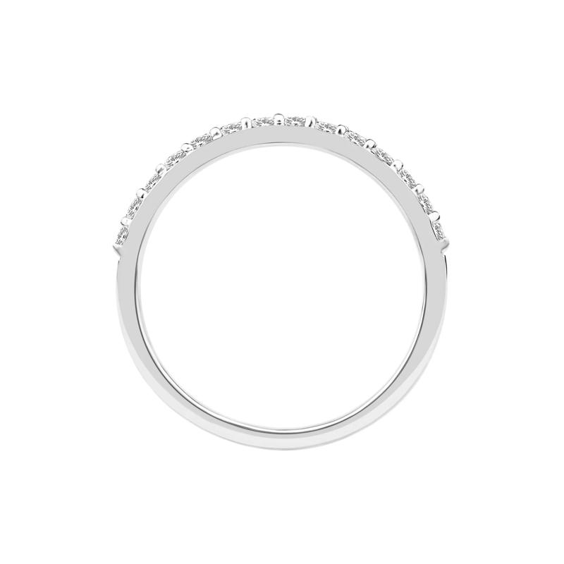 Leila Lab Grown Diamond Contour Band in Platinum &#40;1/3 ct. tw.&#41; – Image 2 of 5