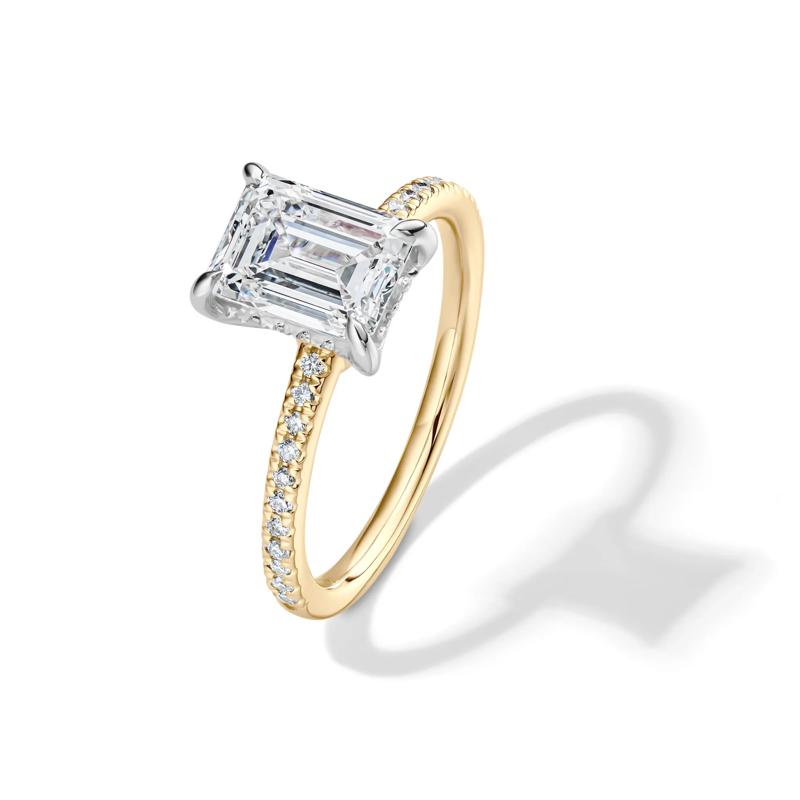 Tilly Lab Grown Diamond Engagement Ring in 14K Yellow Gold &#40;2 1/4 ct. tw.&#41; – Image 4 of 4