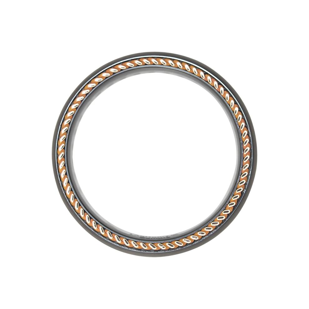 Men&rsquo;s Eternity Wedding Band with Lab Grown Diamonds in Black Zirconium, 7mm (1 ct. tw.) – Image 2 of 3