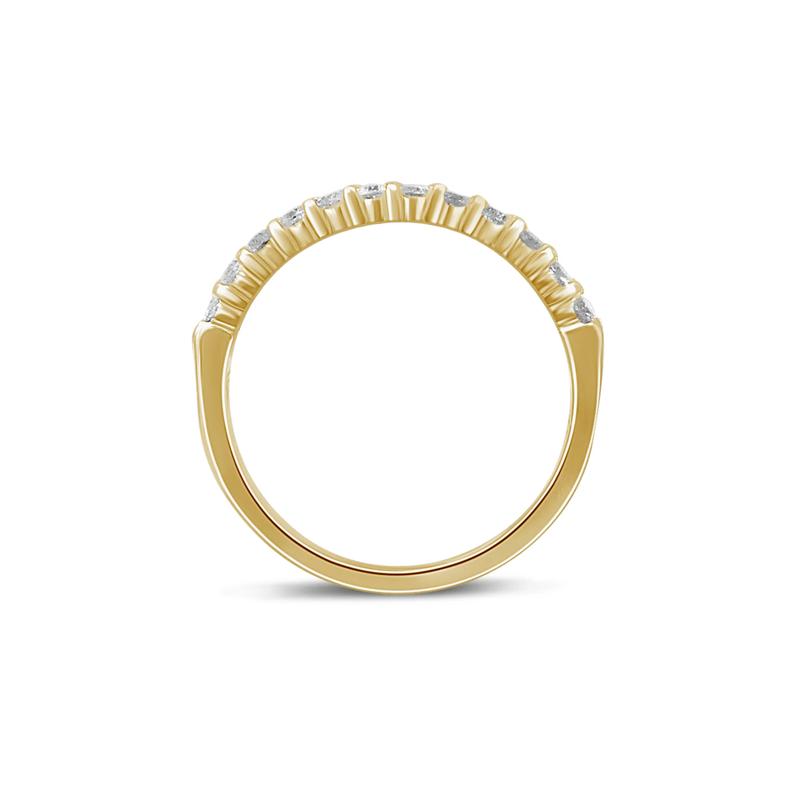 Diamond Anniversary Band in 10K Yellow Gold &#40;1/3 ct. tw.&#41; – Image 2 of 3