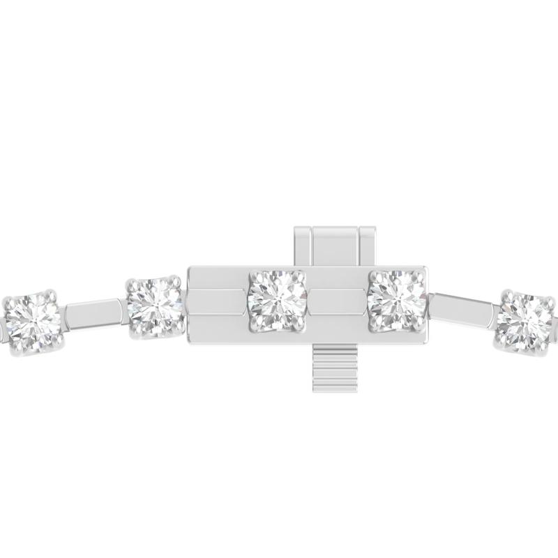 Lab Grown Diamond Necklace in 14K White Gold, 17&rdquo; &#40;14 ct. tw.&#41; – Image 3 of 3