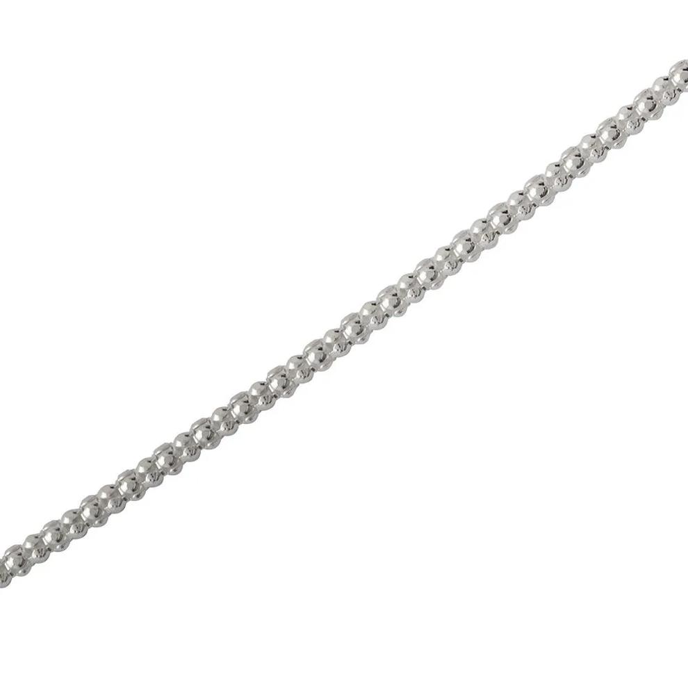 Popcorn Chain Necklace in Sterling Silver – Image 2 of 3