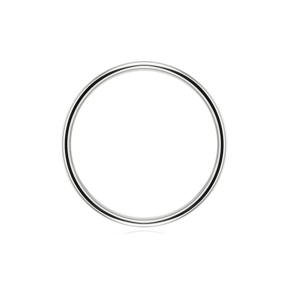 Wedding Band in 10K White Gold, 8MM – Image 2 of 3