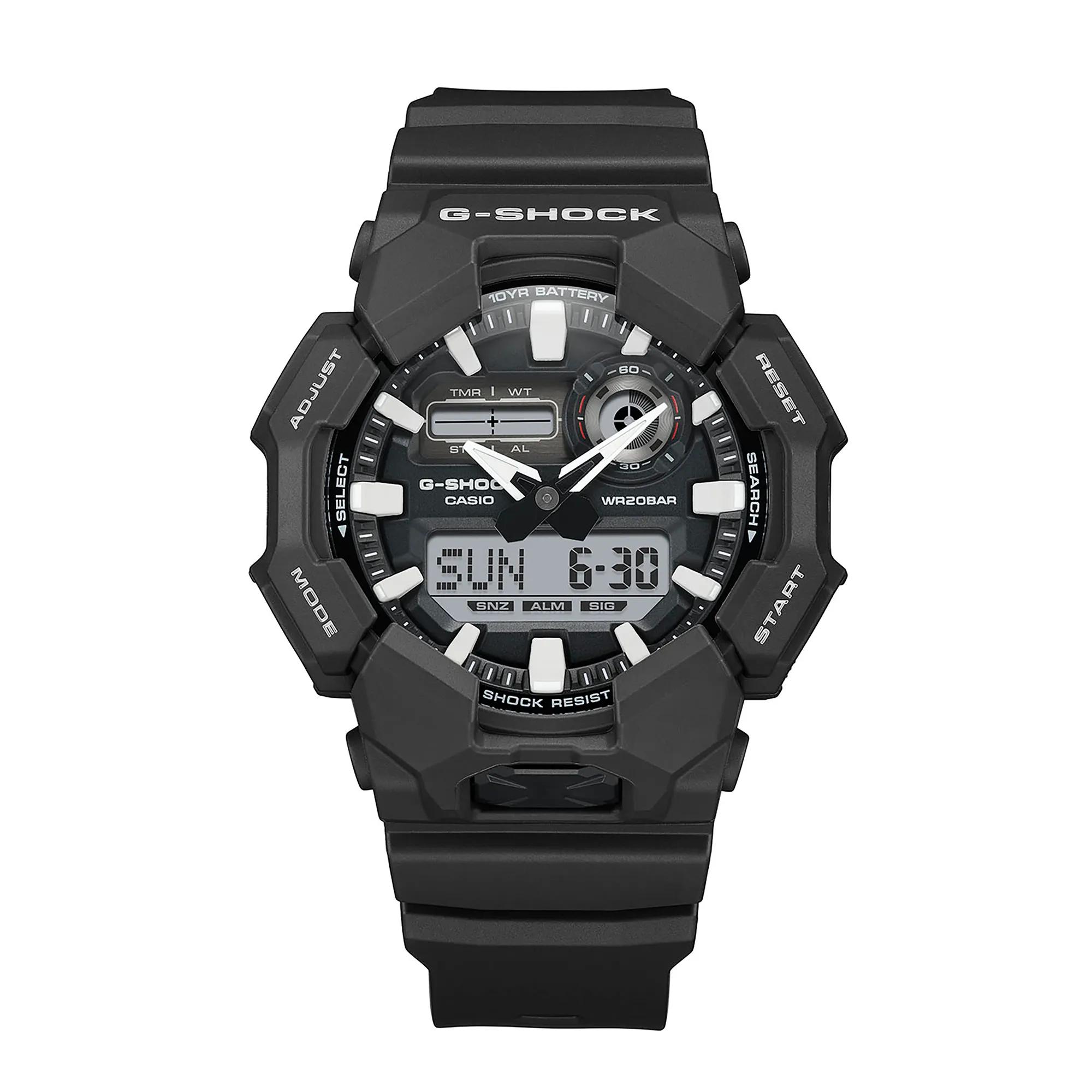 FLH-R G-SHOCK G-SHOCK Men's Icon Watch in Black Resin, 52MM