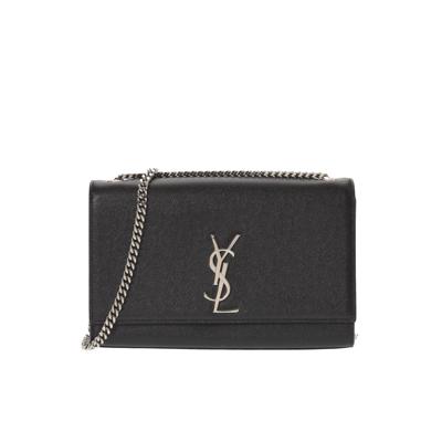 Pre-Owned YSL Yves Saint Laurent Crossbody Calf Leather Small Crossbody
