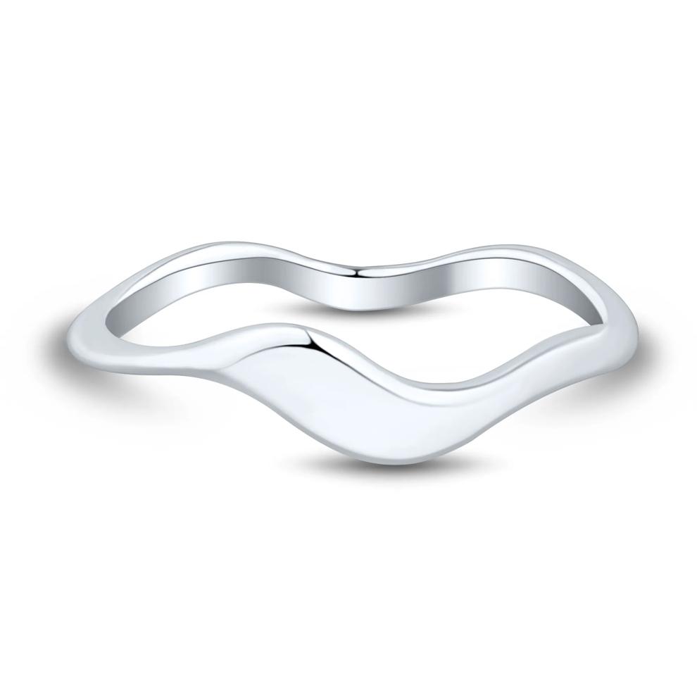 Wavy Band Set in Sterling Silver – Image 4 of 9
