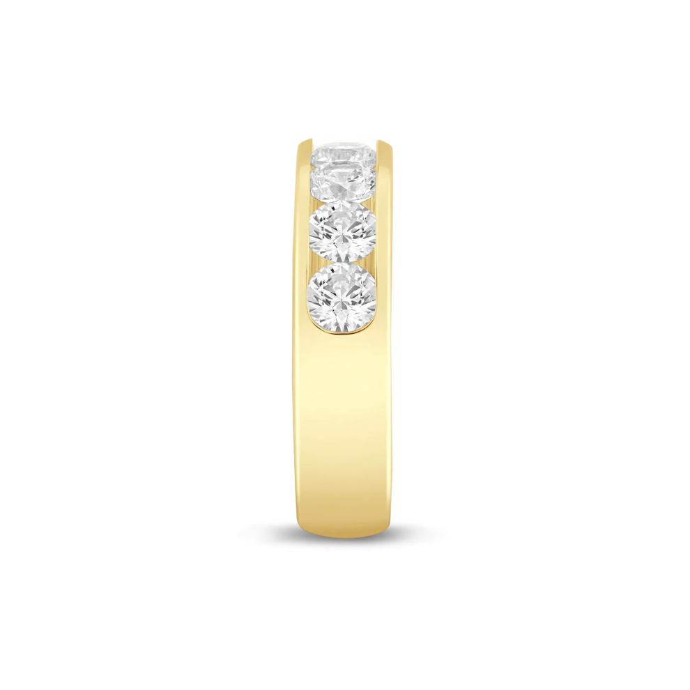 Lab Grown Diamond Channel-Set Band in 14K Yellow Gold (2 ct. tw.) – Image 3 of 3