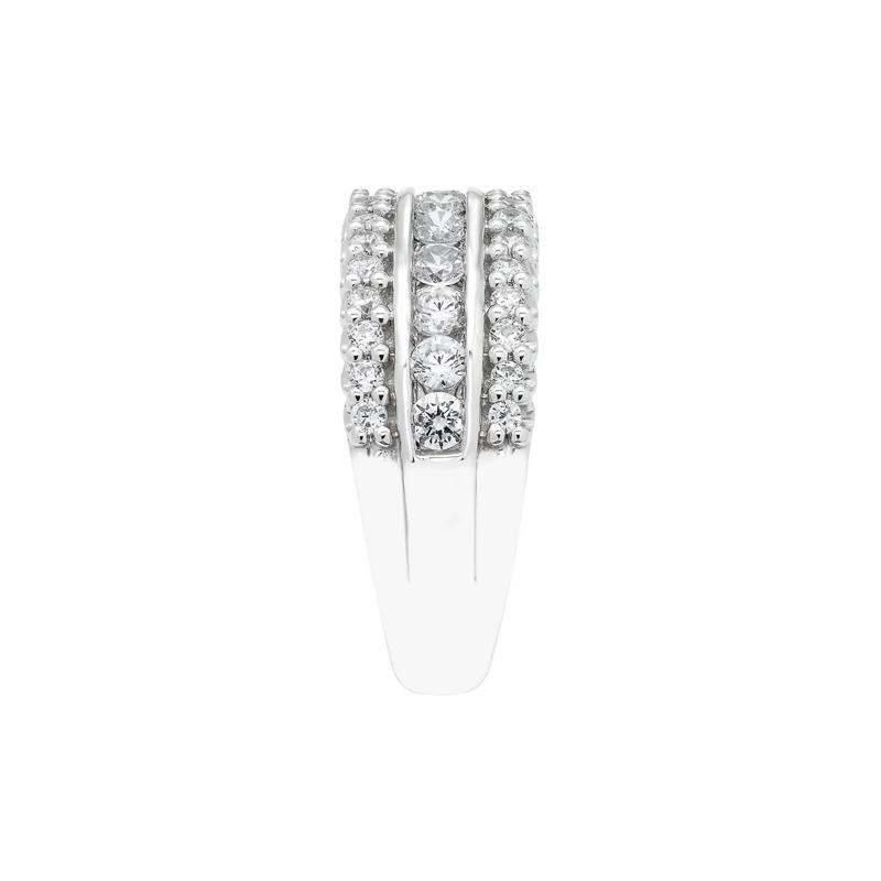 1 ct. tw. Diamond Ring in 10K White Gold – Image 3 of 3