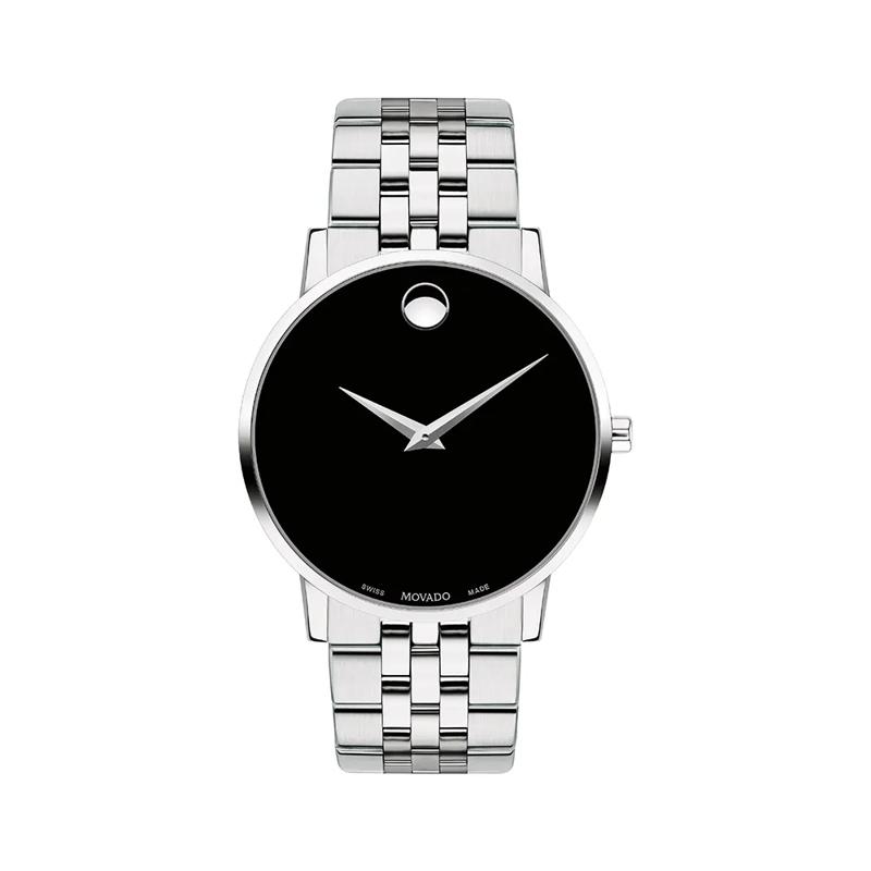 Museum Classic Men&rsquo;s Watch with Black Dial in Stainless Steel, 40mm – Image 1 of 2
