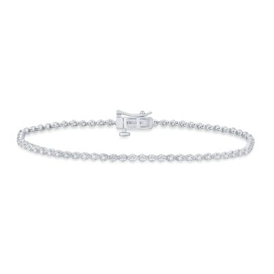 Lab Grown Diamond Tennis Bracelet in 14K Gold