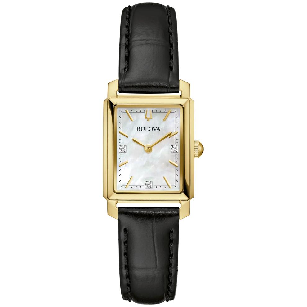 Ladies' Sutton Watch in Black Leather – Image 1 of 3