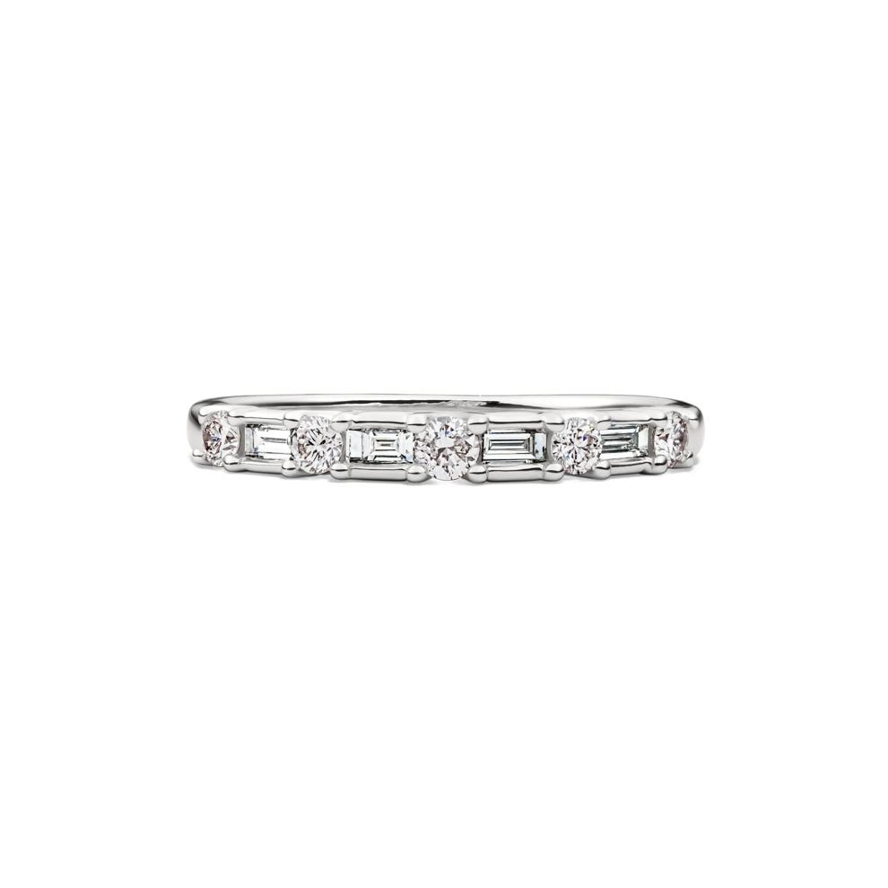 3/8 ct. tw. Diamond Anniversary Band in 14K White Gold  – Image 1 of 4