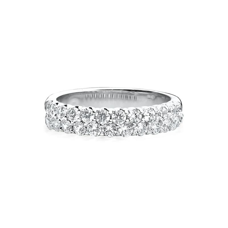 1/2 ct. tw. Diamond Band in 14K White Gold – Image 1 of 3