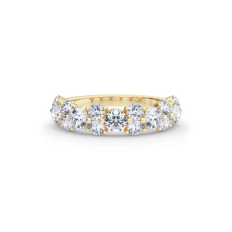 Lab Grown Diamond Anniversary Band in 14K Yellow Gold &#40;2ct. tw.&#41; – Image 1 of 5