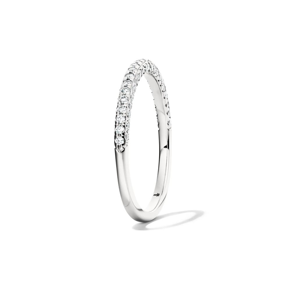 Brooke Lab Grown Diamond Brooke Wedding Band in 14K White Gold (3/8 ct. tw.) – Image 3 of 4