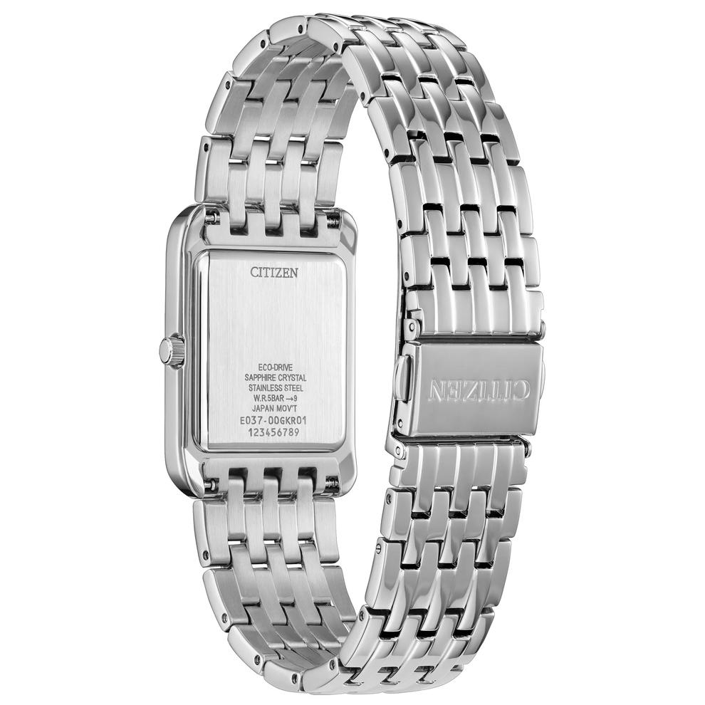 Men's Dress Classic Square Watch in Stainless Steel – Image 3 of 3