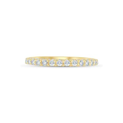 Lab Grown Diamond Wedding Band in 14K Yellow Gold (1/2 ct. tw.)