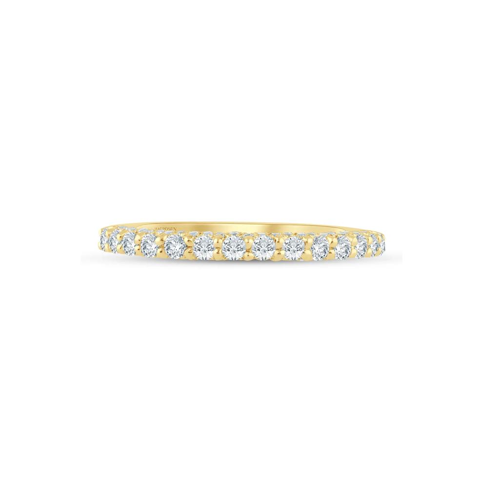 Lab Grown Diamond Wedding Band in 14K Yellow Gold (1/2 ct. tw.) – Image 1 of 3