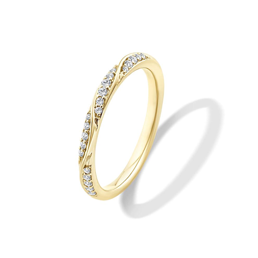 Lab Grown Diamond Matching Band in 18K Yellow Gold (1/7 ct. tw.) – Image 4 of 4