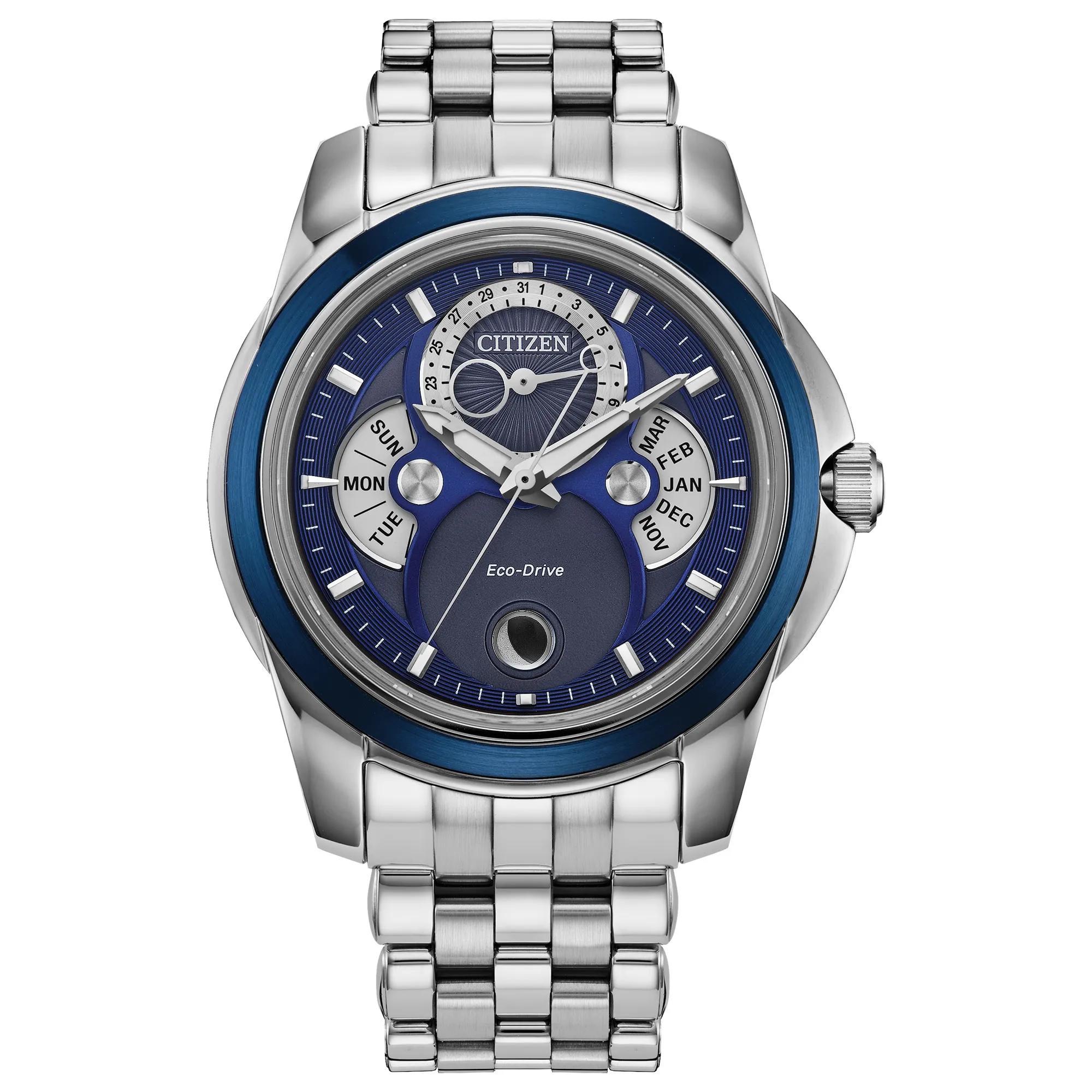 Citizen® Men's Calendrier Watch in Stainless Steel, 42mm